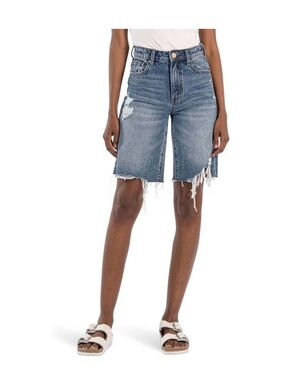 KUT FROM THE KLOTH hailey high rise bermuda in enhanced Sz 4
